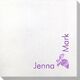 Corner Text with Grapes Bamboo Luxe Napkins Image 1 of 2